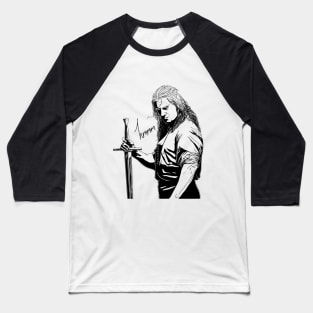 The Witcher, Geralt of Rivia: inspirational quote “Hmm” Baseball T-Shirt